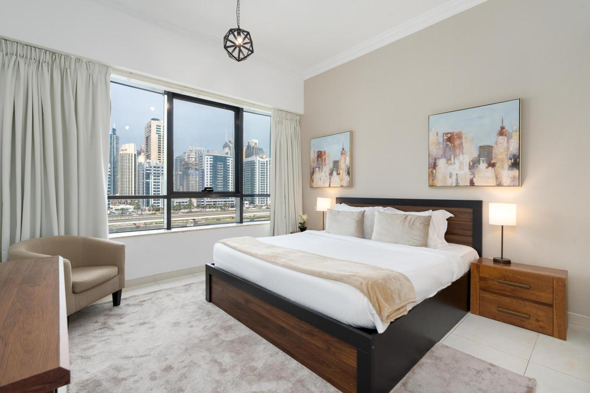 Modern 1Br Apartment In Jlt Next To Metro With City Views دبي المظهر الخارجي الصورة